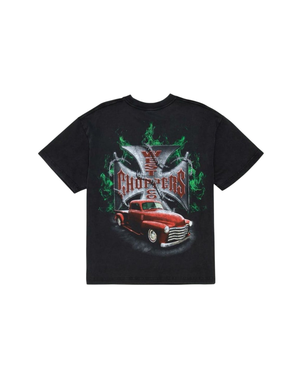 Camisa/negro West Coast Choppers Red Truck