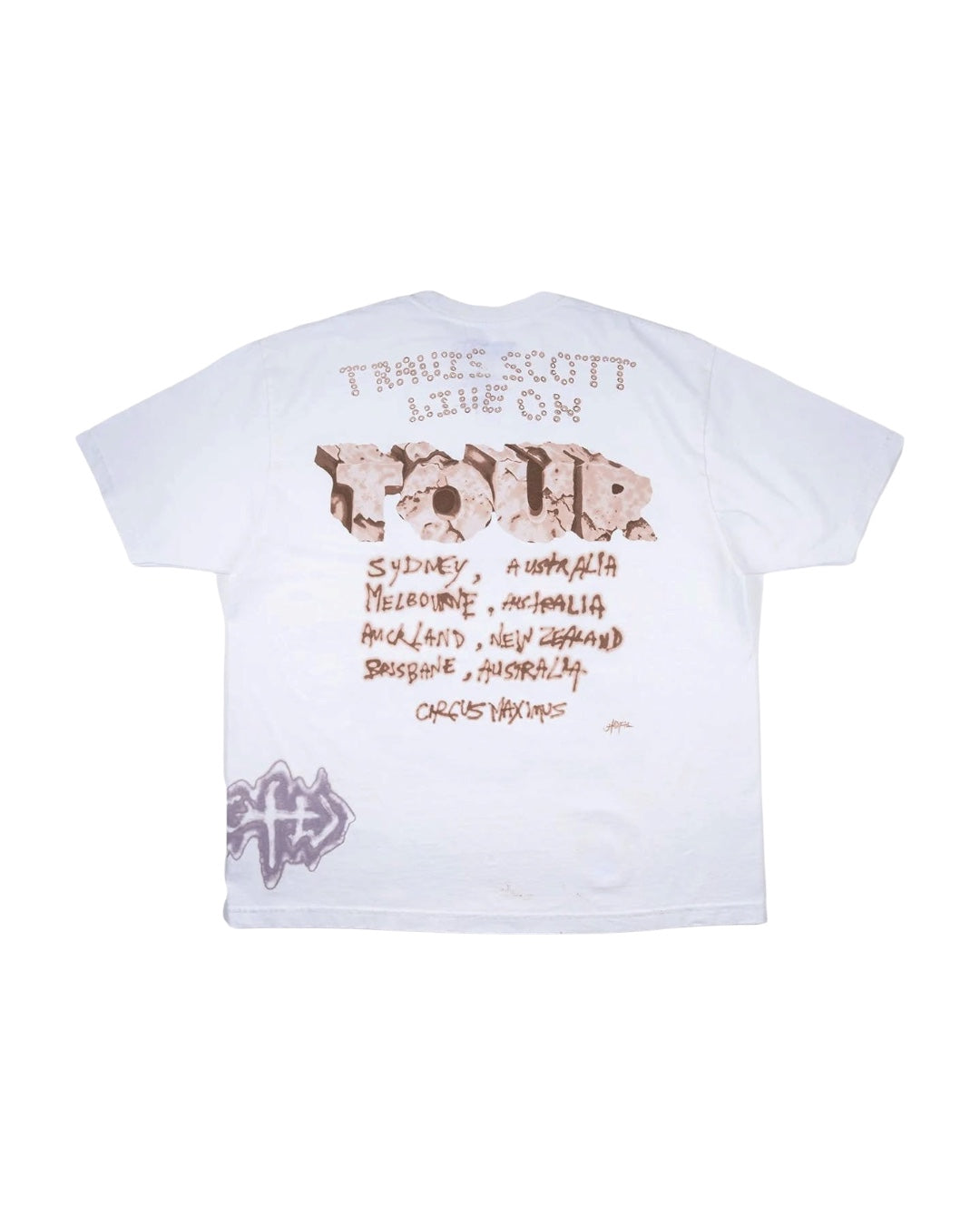 Camisa/blanca Travis Scott Playera Utopia Skitzo Tour