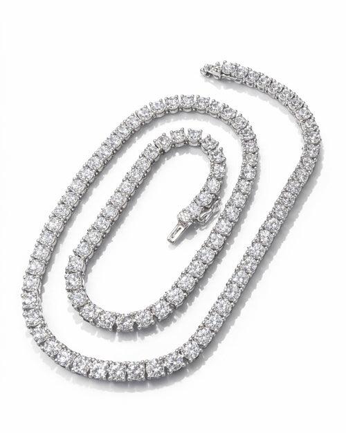 Italian Tennis Chain 3MM .925