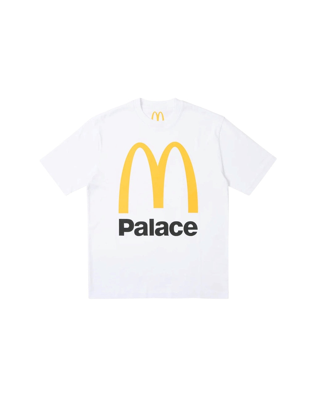 Camiseta con logotipo Palace x McDonald's en blanco