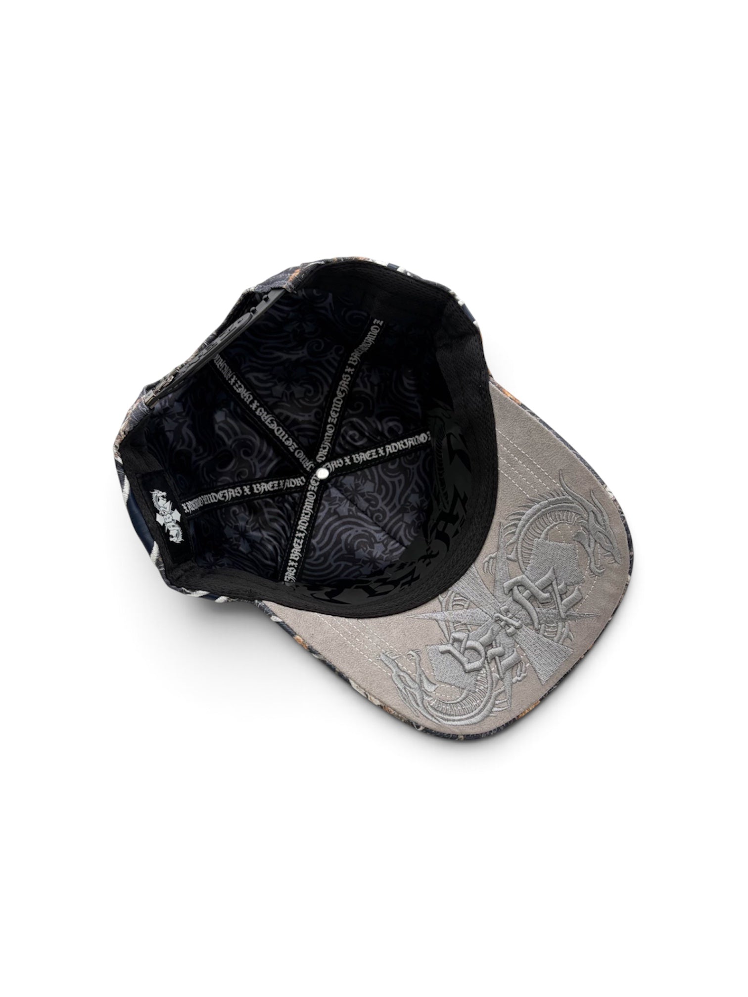 Gorra Báez x Shifu camuflaje