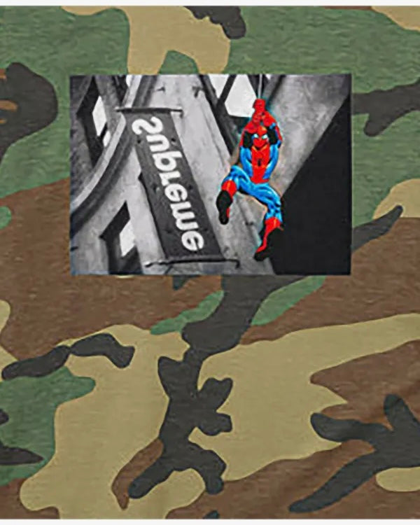 Camisa Supreme x Spiderman