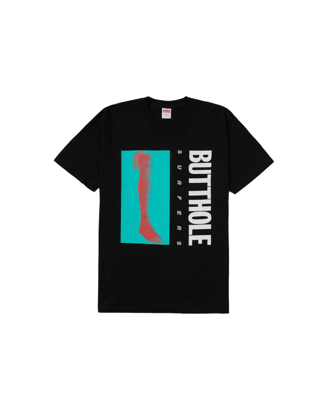 Camisa/negro Supreme Butthole Surfers Leg