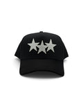 Gorra/negra Star hats Club Triple Star