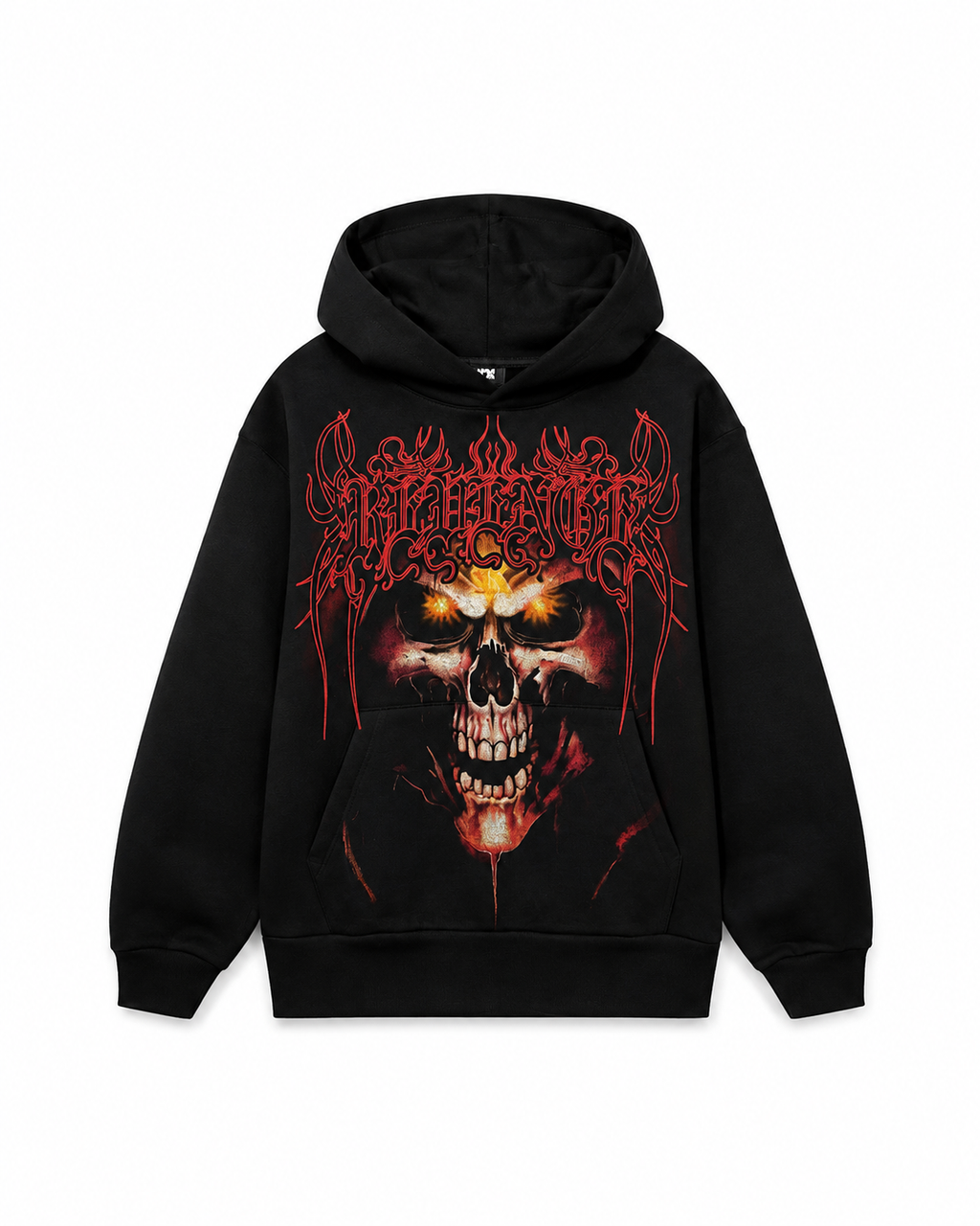 Hoodie black/red revenge sinister presence