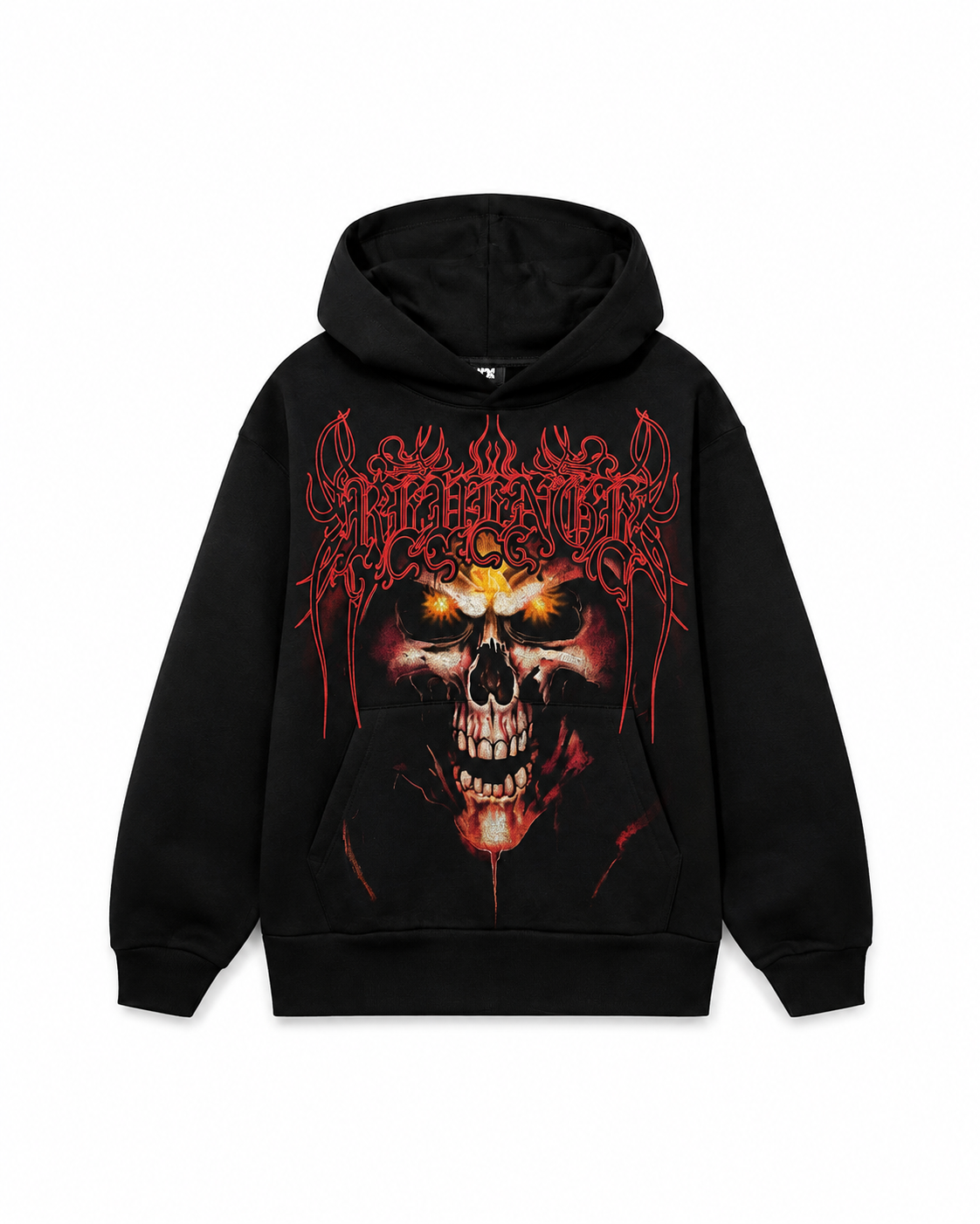 Hoodie black/red revenge sinister presence