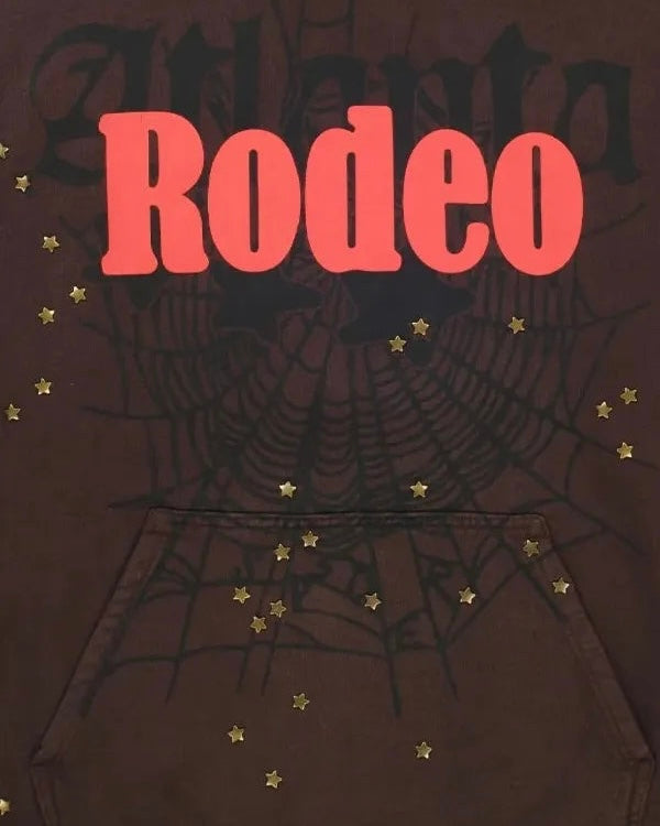 Hoodie Brown Travis Scott Cactus Jack x Sp5der Days Before Rodeo
