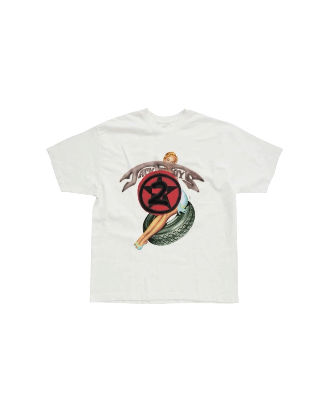 Camisa/blanca Travis Scott Jackboys 2 C1 T-shirt