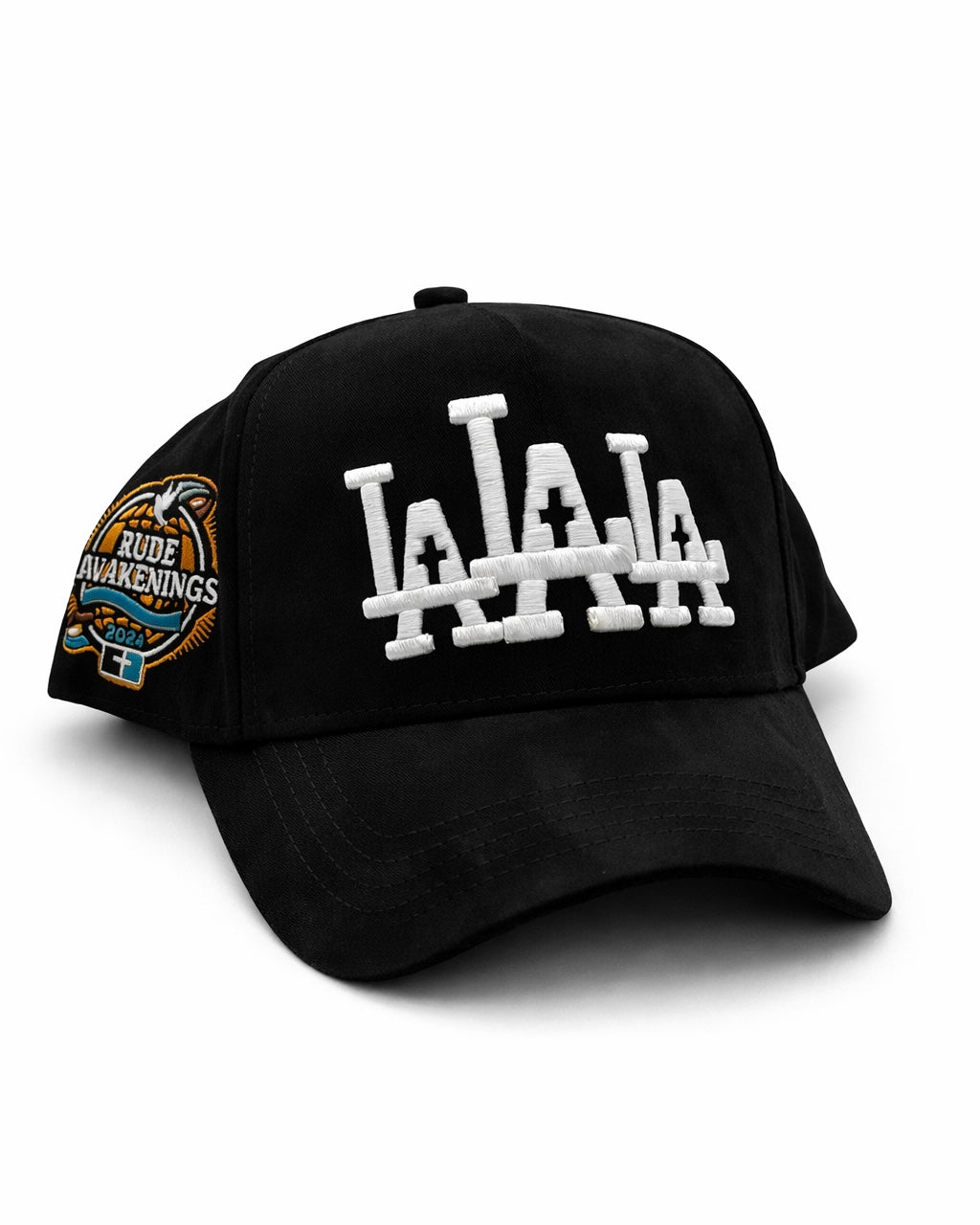 Gorra Rude Awakenings LALALA 2024 negra