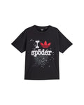 Camisa/negro Adidas x SP5DER T-Shirt 'Black' KR0754