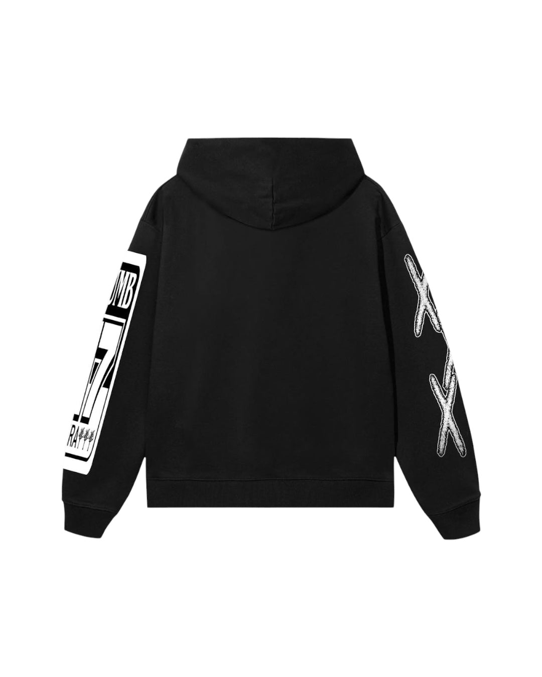 Hoodie/negro Revenge XXXTentacion Kingdom Zip