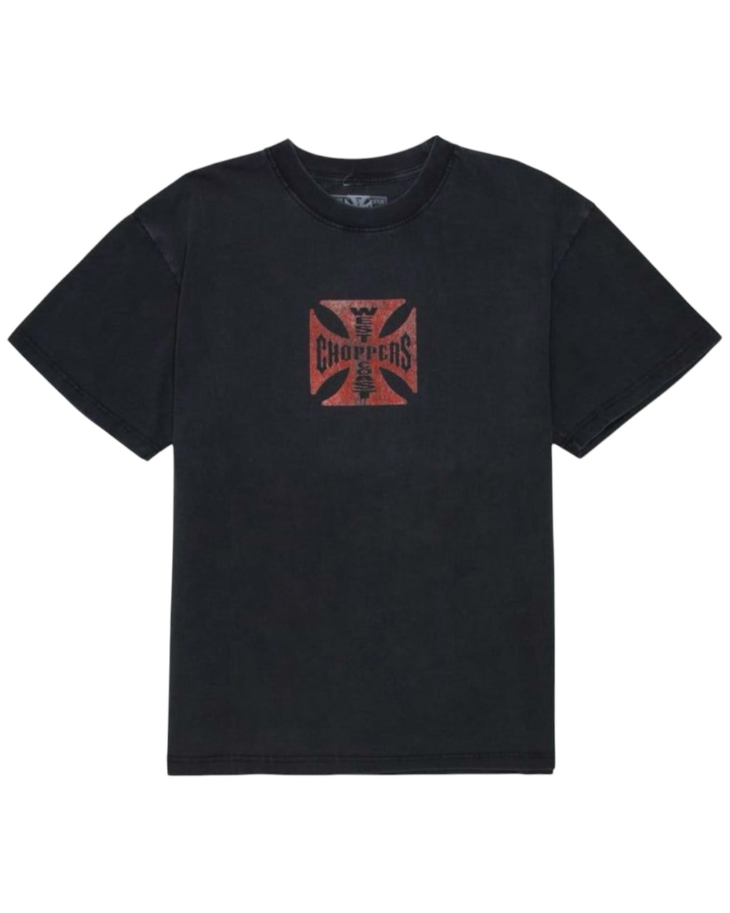 Camisa/negro MEST COAST CHOPPERS Script Mens Tee