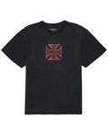 Camisa/negro MEST COAST CHOPPERS Script Mens Tee
