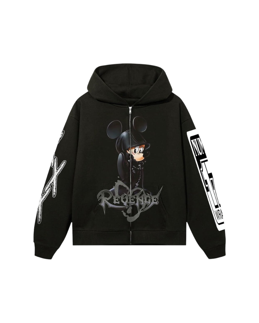 Hoodie/negro Revenge XXXTentacion Kingdom Zip