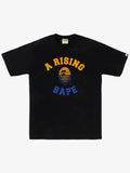 Camisa/negro BATHING APE A Rising BAPE Tee