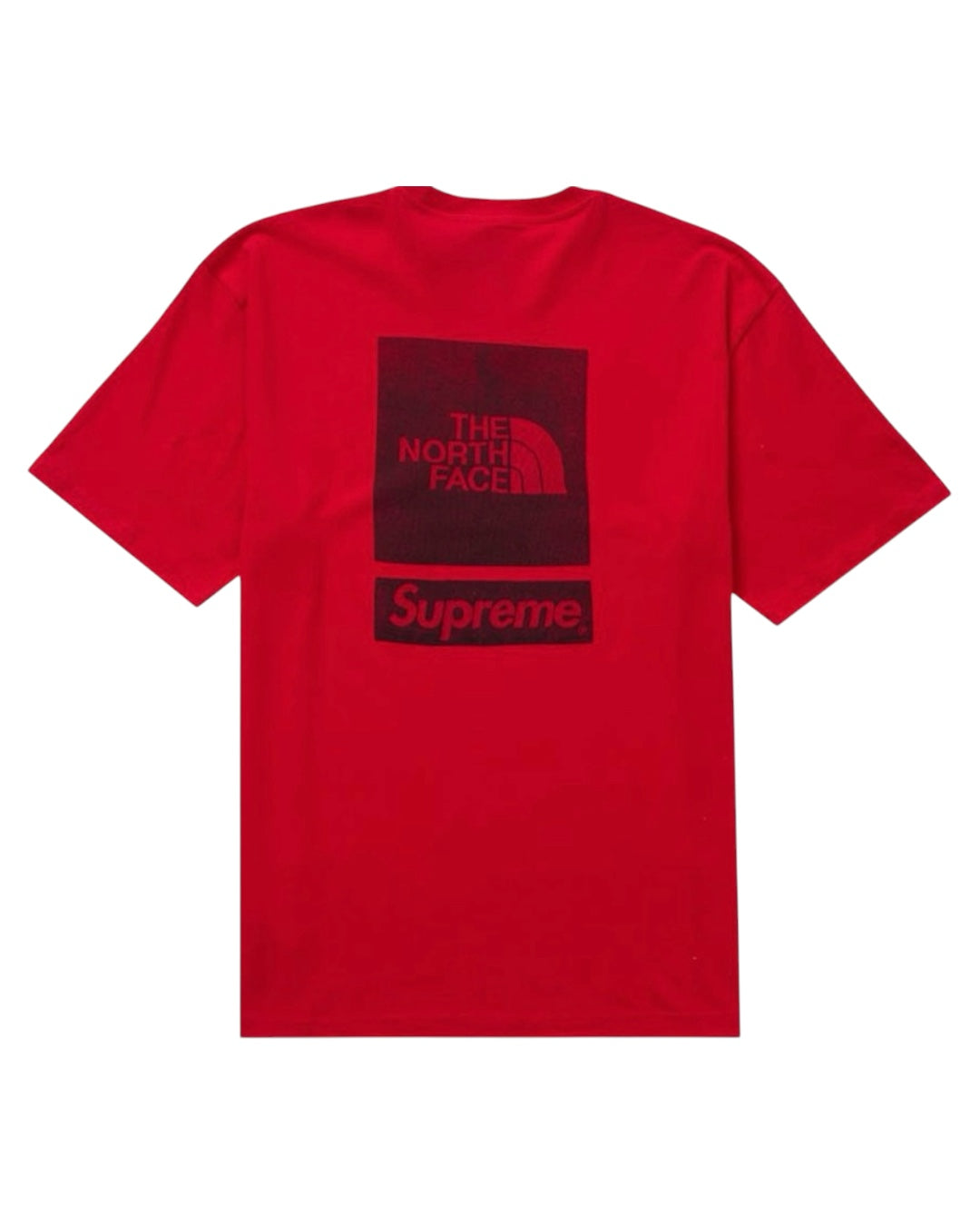 Camisa/roja Supreme x The north face