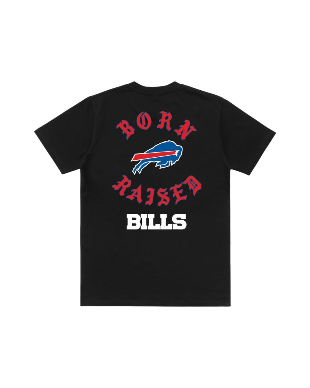 Camisa/negro Born x Raised de los Buffalo Bills