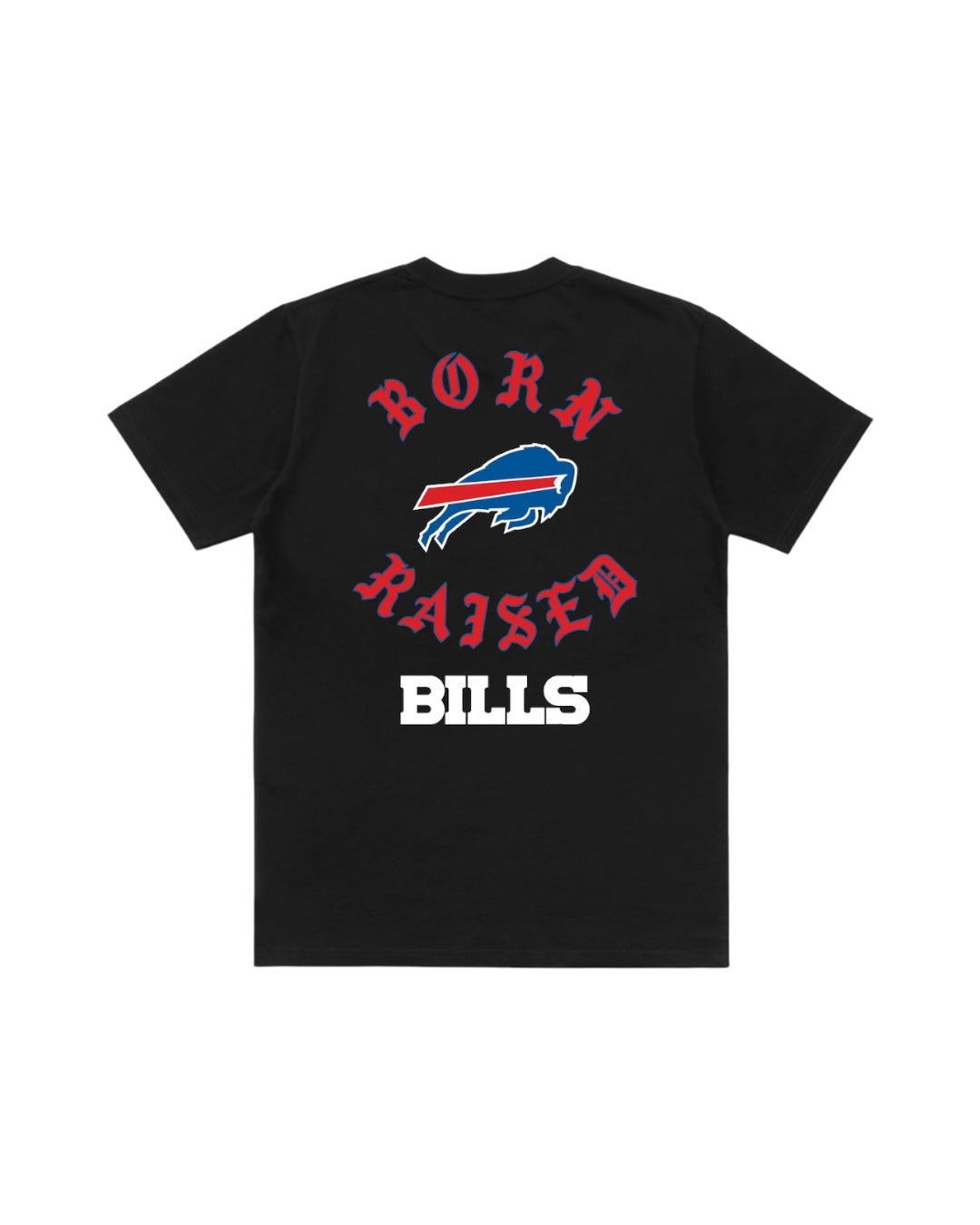 Camisa/negro Born x Raised de los Buffalo Bills