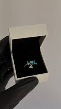 Anillo Pandora Lazo Azul Bridgerton